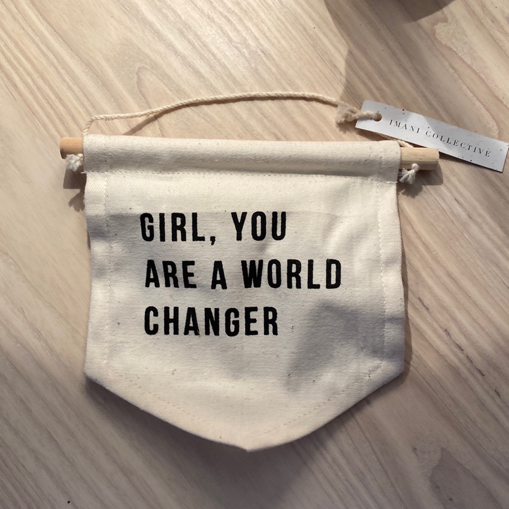 Handmade sign